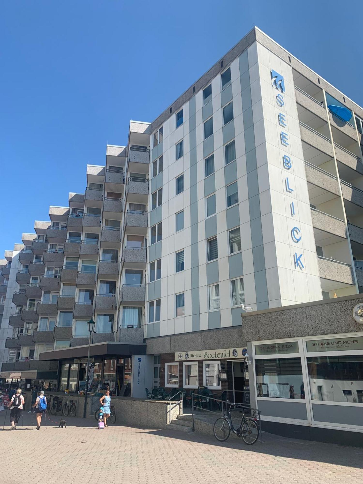 Strandblick Im Haus Seeblick Bismarckstrasse Borkum Exterior photo