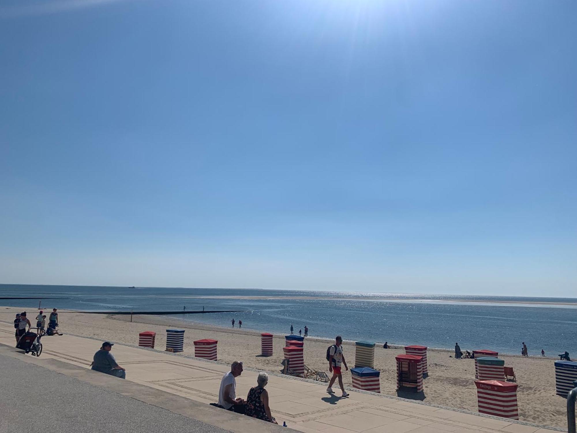 Strandblick Im Haus Seeblick Bismarckstrasse Borkum Exterior photo
