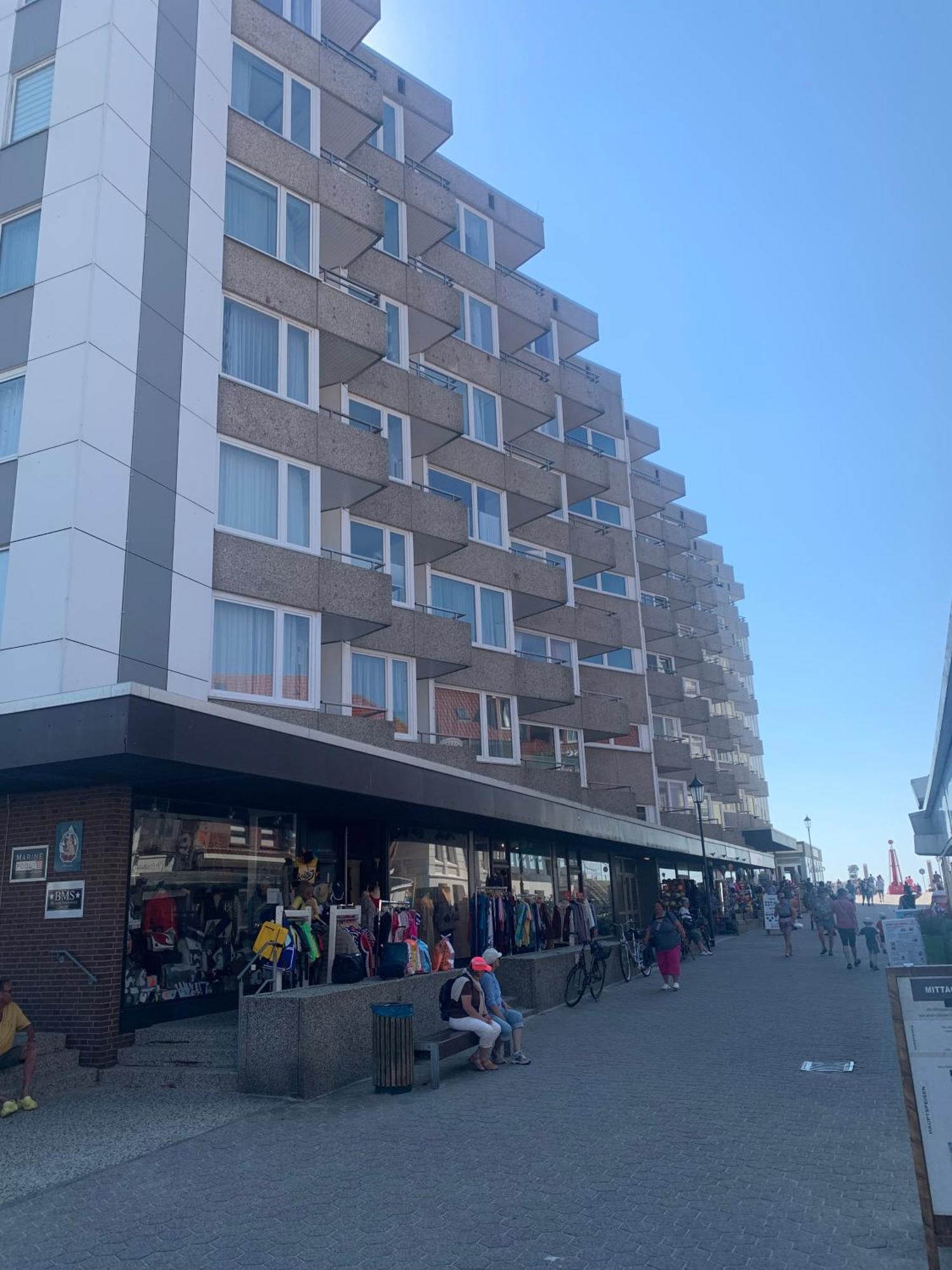 Strandblick Im Haus Seeblick Bismarckstrasse Borkum Exterior photo