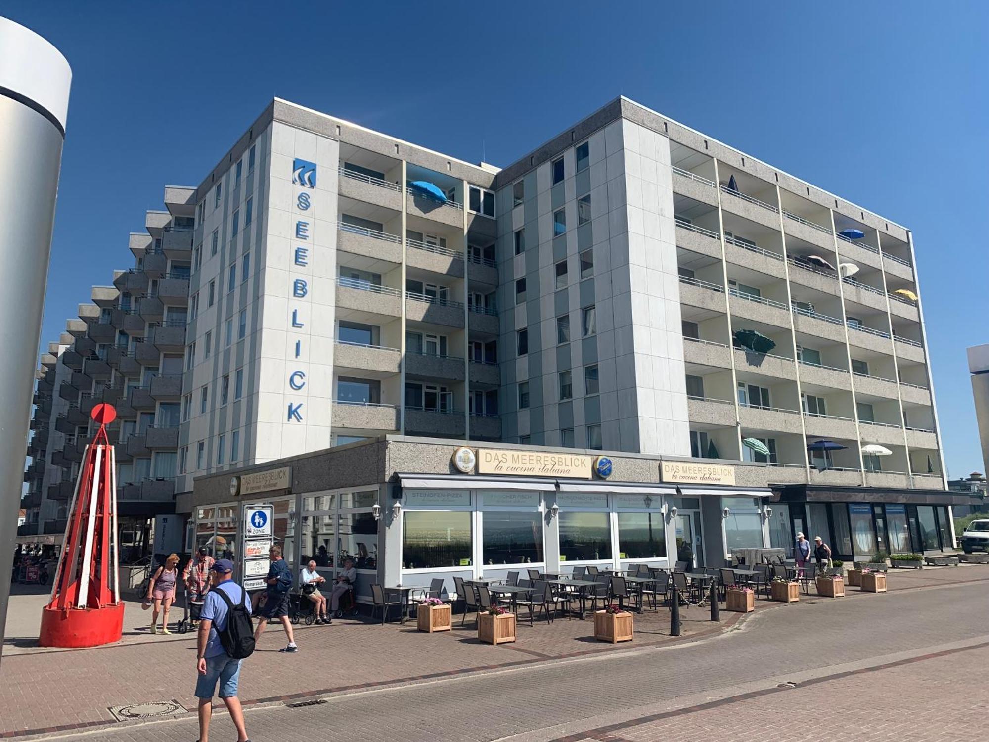 Strandblick Im Haus Seeblick Bismarckstrasse Borkum Exterior photo